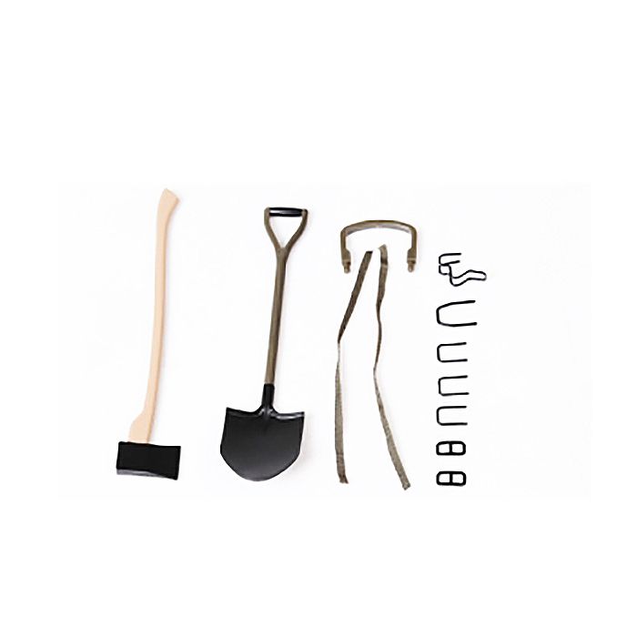 Roc Hobby 1:6 1941 Mb Scaler Axe And Shovel Set