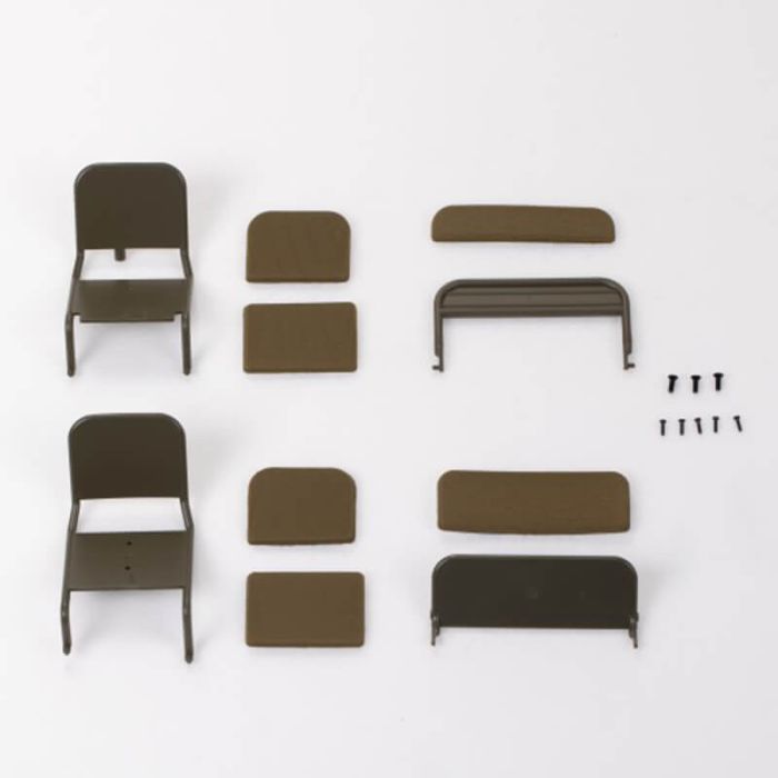 Roc Hobby 1:12 1941 Willys Mb Seat Assembly