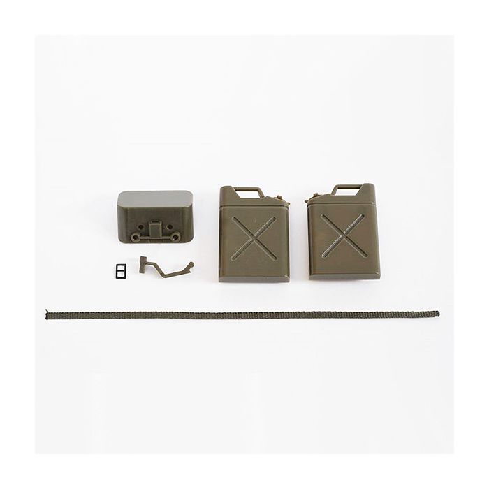 Roc Hobby 1:12 1941 Willys Mb Portable Fuel Tank Kit Pack