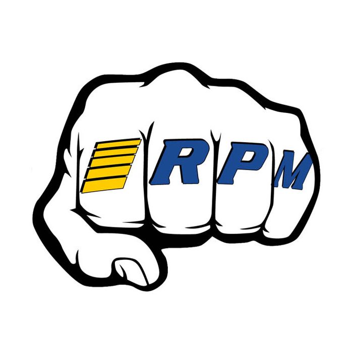 RPM 'Fist' LOGO DECAL SHEETS