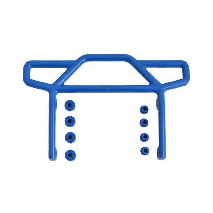 RPM Rear Bumper (Blue) fits Traxxas Electric Rustler 2WD