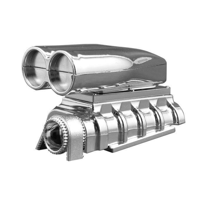 RPM Chrome Shotgun Style Mock Intake & Blower