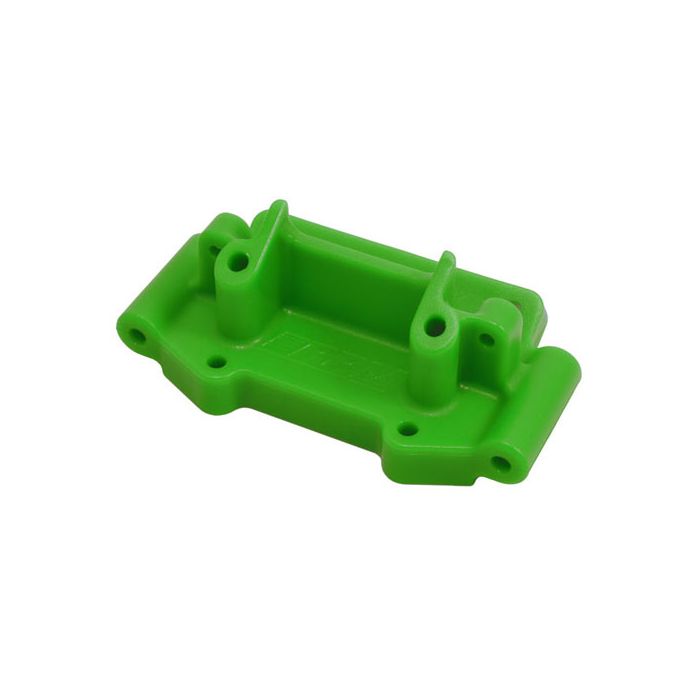 RPM Front Bulkhead (Green) fits Traxxas 2WD Vehicles