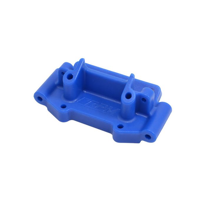 RPM Front Bulkhead (Blue) fits Traxxas 2WD Vehicles