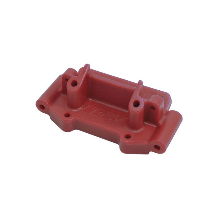 RPM Front Bulkhead (Red) fits Traxxas 2WD Vehicles