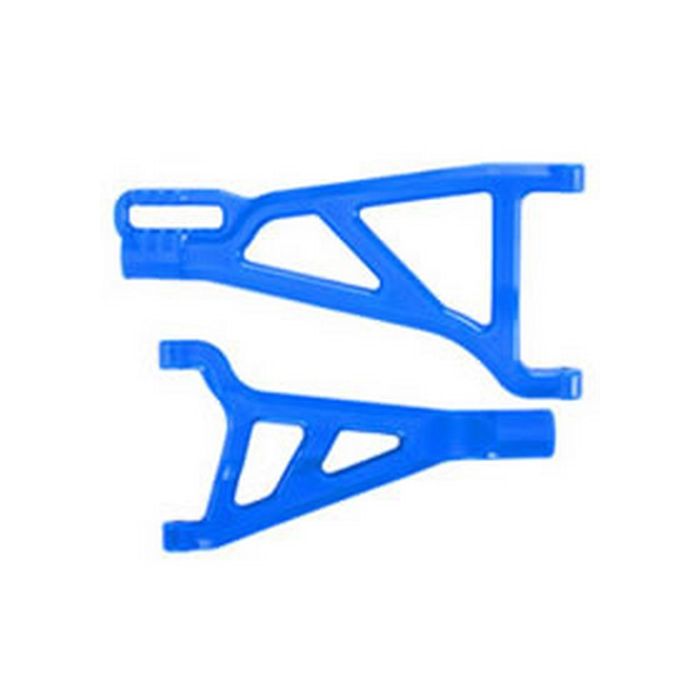 RPM Front Right Suspension A-Arms (Blue) (Upper/Lower) fits Traxxas Summit/Revo