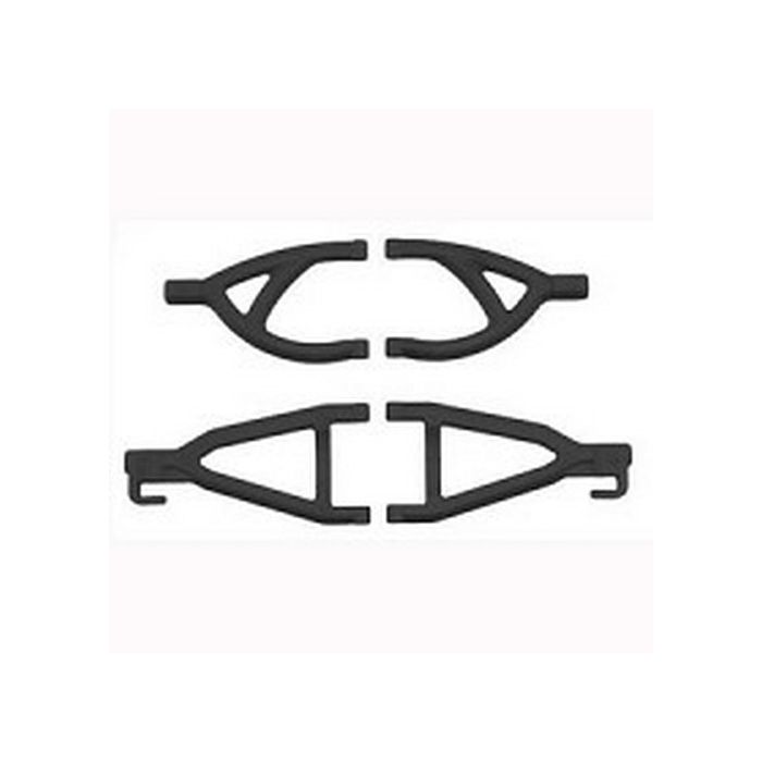 RPM Rear Suspension A-Arms (Black) fits Traxxas 1/16th E-Revo