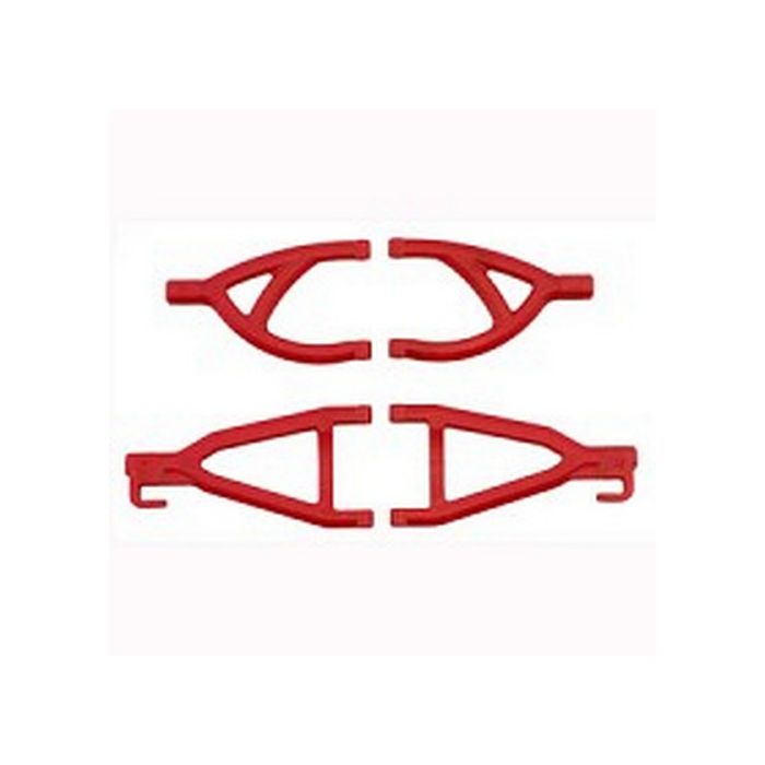 RPM Rear Suspension A-Arms (Red) fits Traxxas 1/16th E-Revo