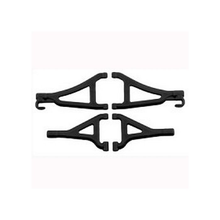 RPM Front Suspension A-Arms (Black) fits Traxxas 1/16th E-Revo