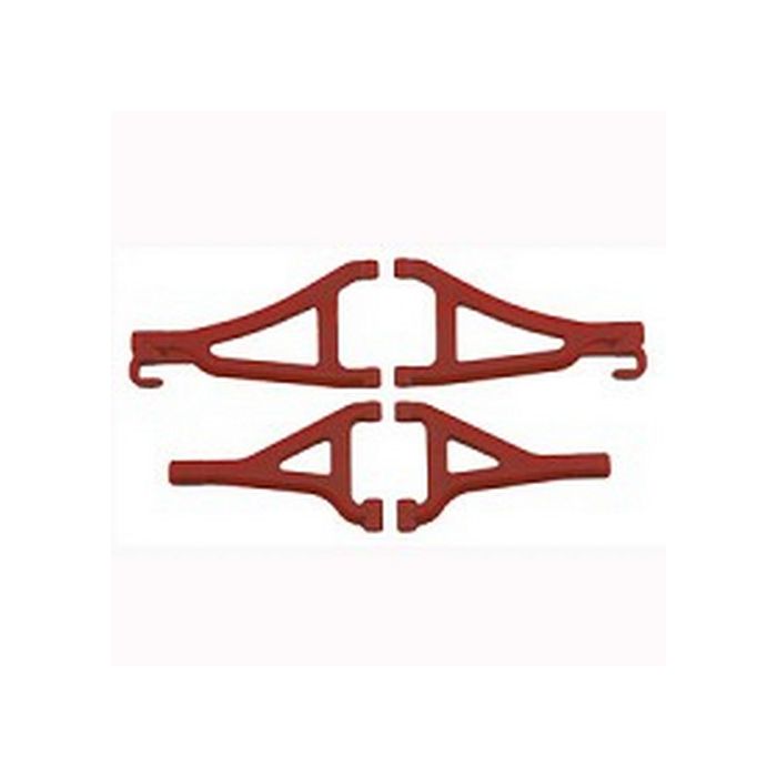 RPM Front Suspension A-Arms (Red) fits Traxxas 1/16th E-Revo