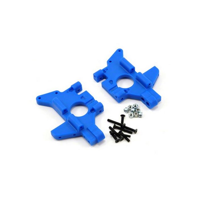 RPM Rear Bulkheads (Blue) fits Traxxas T-Maxx/E-Maxx