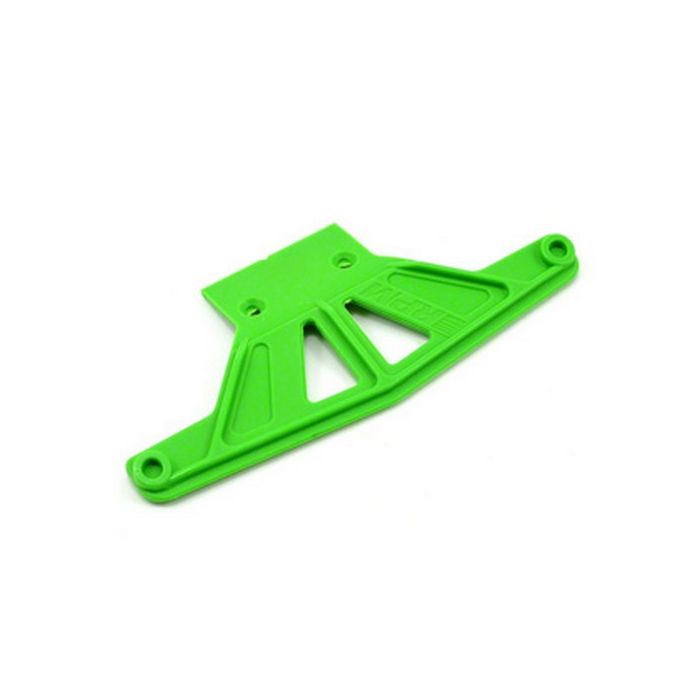 RPM Wide Front Bumper (Green) fits Traxxas Rustler/Stampede