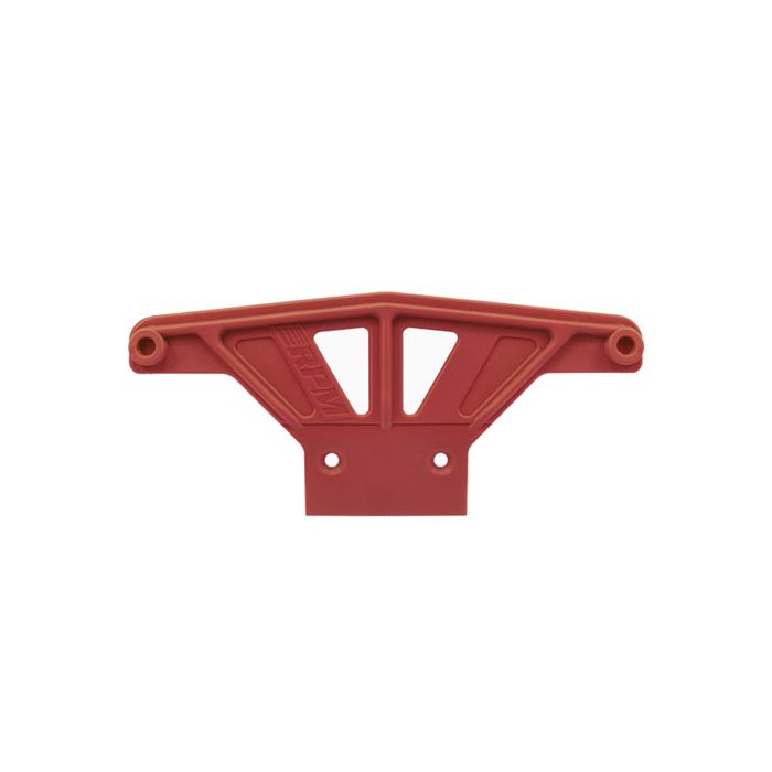 RPM Wide Front Bumper (Red) fits Traxxas Rustler/Stampede