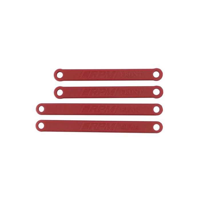 RPM Heavy Duty Camber Link Rustler/Stampede RED