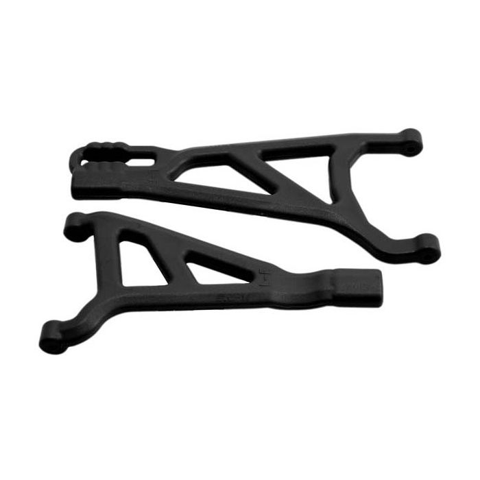 RPM Front Left Suspension A-Arms (Black) fits Traxxas E-Revo Brushless