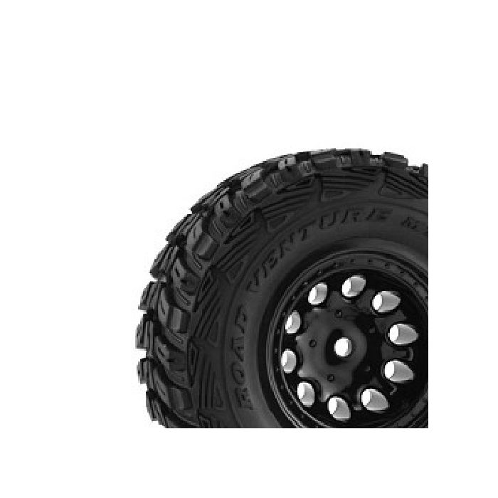 RPM Wheels (Black) fits Traxxas Slash/HPI Blitz/Kyosho Ultima/HoBao Hyper 10SC