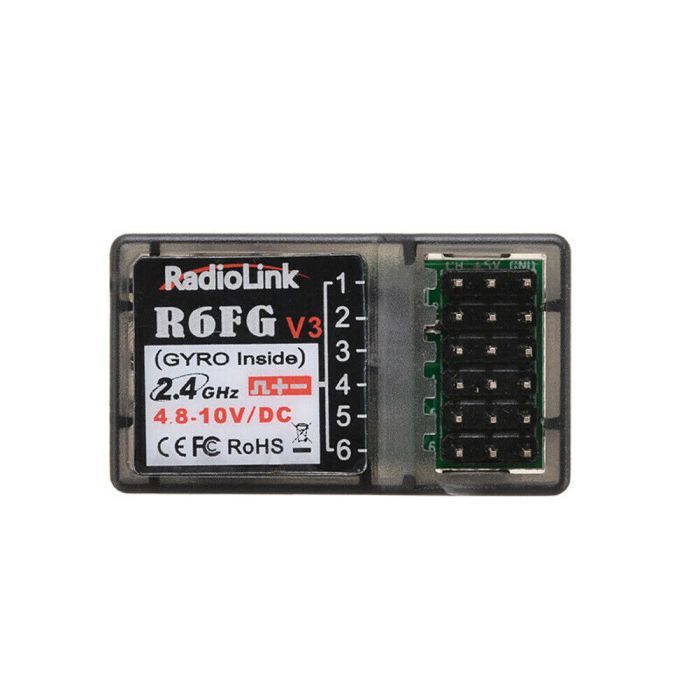RadioLink R6FG 6-Channel Surface Receiver with Gyro Function