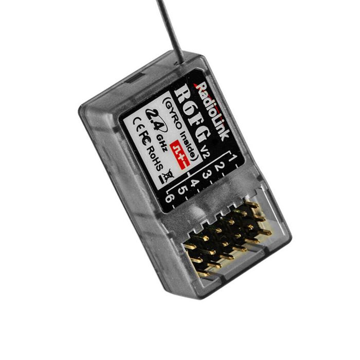 RadioLink R6FG 6-Channel Surface Receiver with Gyro Function