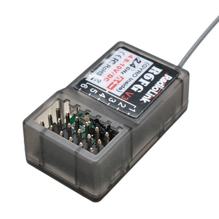 RadioLink R6FG 6-Channel Surface Receiver with Gyro Function