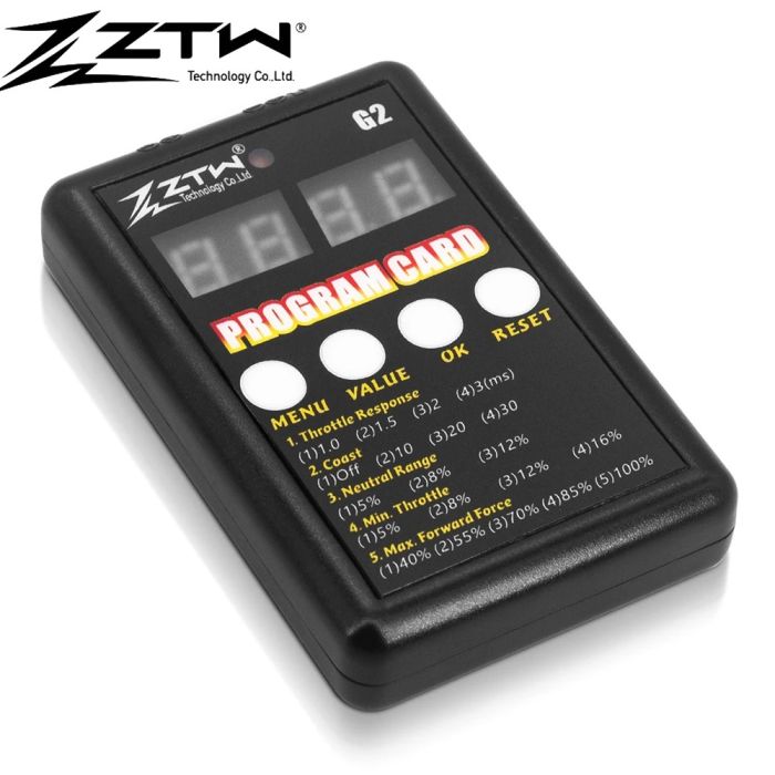 ZTW Beast SL 1/10 RC Car 3650 2950KV Brushless Motor & 50A G2 2S - 3S ESC Combo