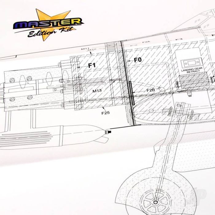 Seagull A6M2 Zero Master Scale Kit Edition 1.7m 15cc RC Aeroplane 