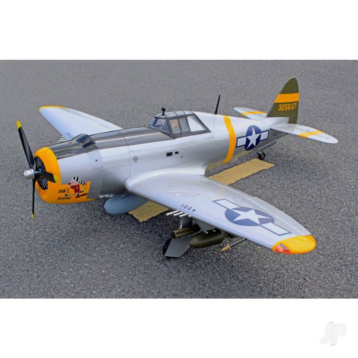 Seagull P-47D Thunderbolt Dan’l Boone (55-60cc / 12s) (81in) ARF w/ Retracts