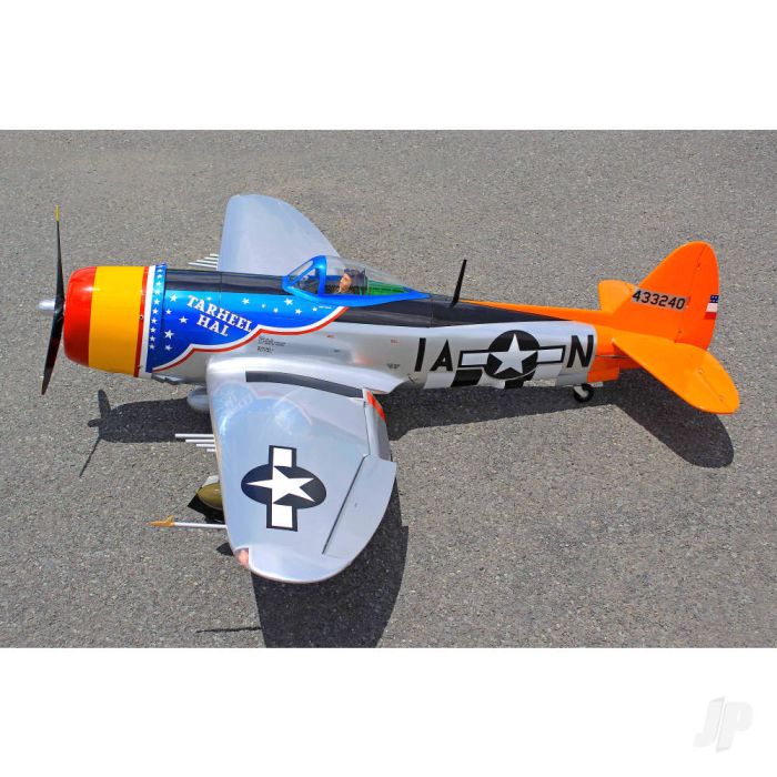 Seagull P-47 Thunderbolt, Tarheel Hal (30-38cc) 1.77m / 70in (71in) w/Retracts