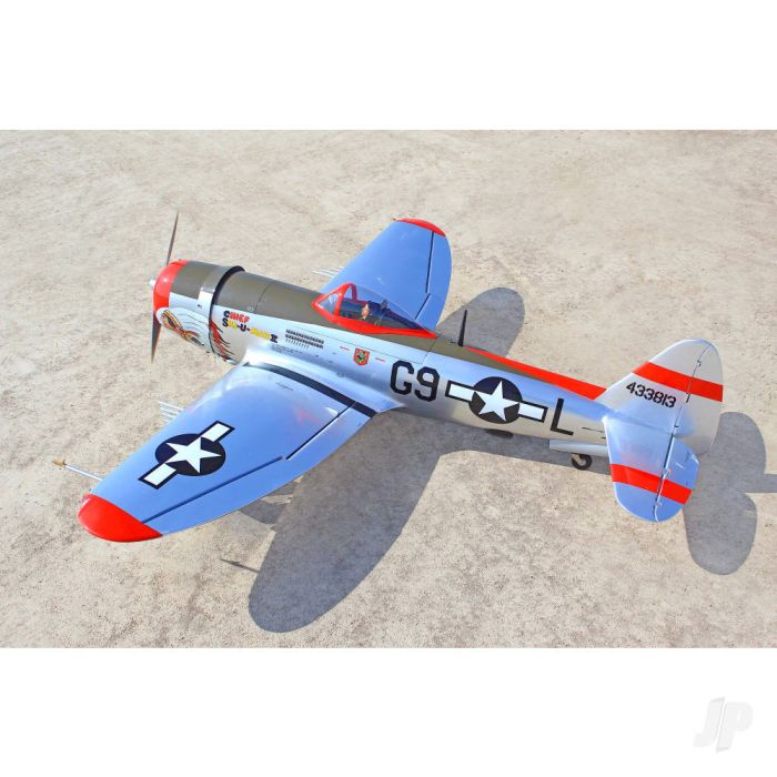 Seagull P-47 Thunderbolt, Chief Ski-U-Mah II (30-38cc) 1.77m / 70in (71in) w/Retracts