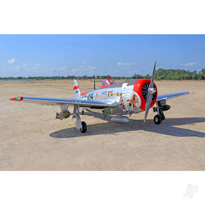 Seagull P-47 Thunderbolt, Chief Ski-U-Mah II (30-38cc) 1.77m / 70in (71in) w/Retracts