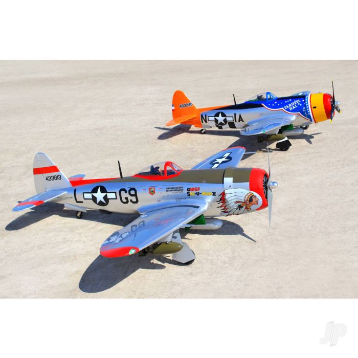 Seagull P-47 Thunderbolt, Chief Ski-U-Mah II (30-38cc) 1.77m / 70in (71in) w/Retracts