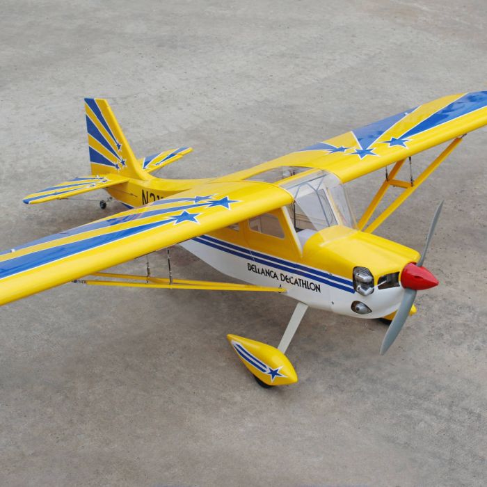 Seagull Super Decathlon 75-91 (15-20cc) 1.8m (70.9in) ARTF RC Plane - Yellow