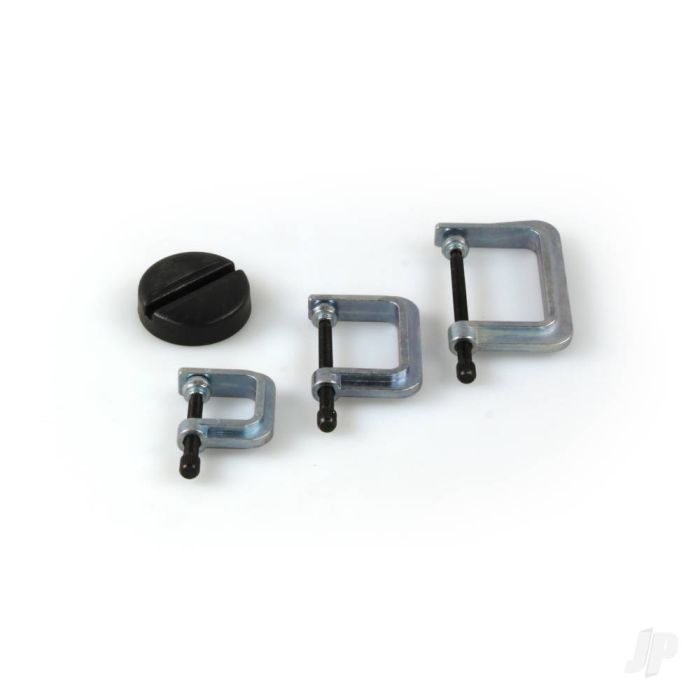 Modelcraft 3 G-Clamps & Magnet (PCl1003)