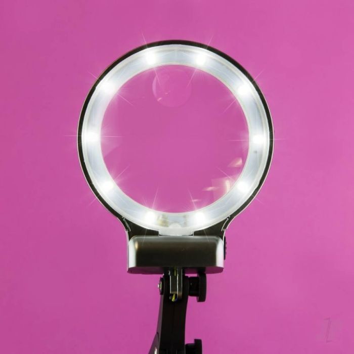 Modelcraft Helping Hands & LED Magnifier Workstation