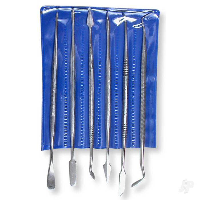 Modelcraft Set of Stainless Steel Carvers (6) (PDT5200)