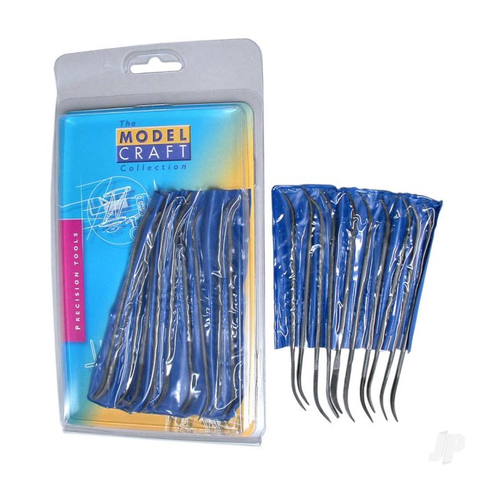 Modelcraft Budget Riffler File (Set of 10) (PFL6003)