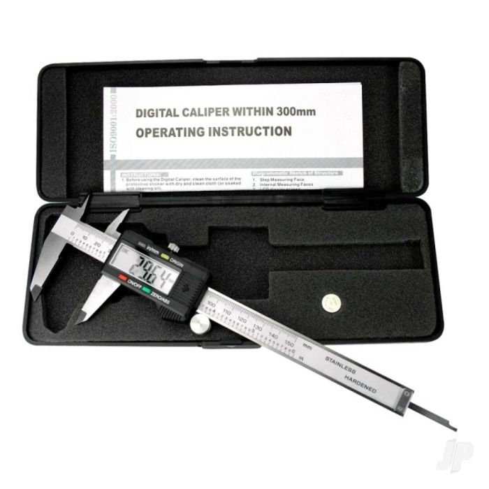 Modelcraft 150mm Metal 4-Way Digital Caliper