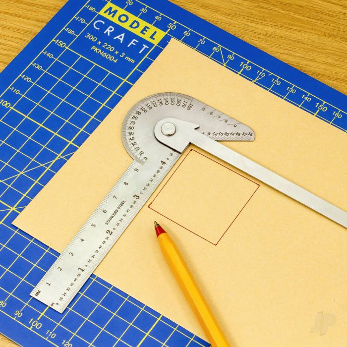 Modelcraft Angle Rule & Gauge 5 in 1 (PGA5001)