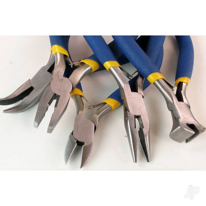 Modelcraft 5pc Mini Plier Set & Case (PPL6000)
