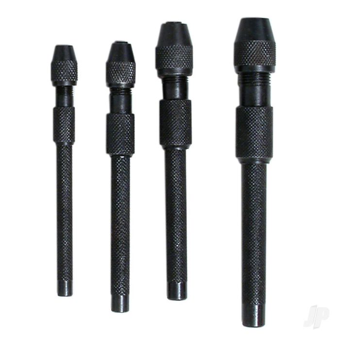 Modelcraft Pin Vices- Set of 4 (PPV4001/S)