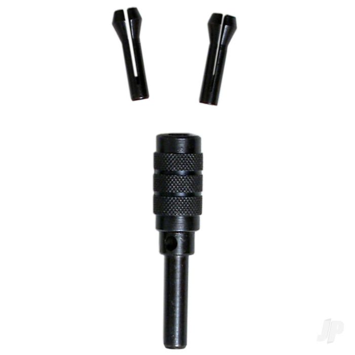 Modelcraft Pin Chuck Set With 3 Collets (Capacity 0-2.5mm) (PPV4012/S)