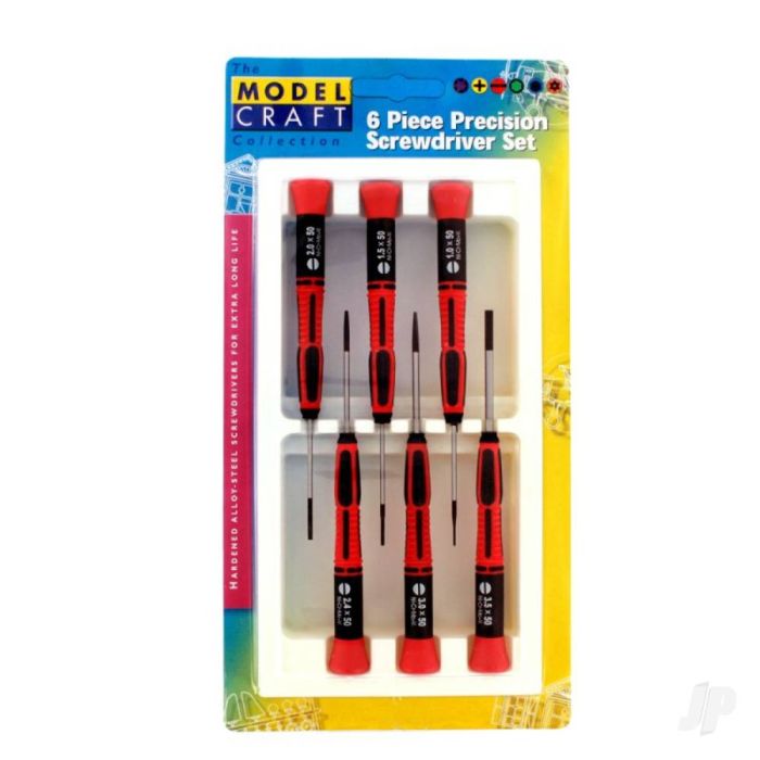 Modelcraft 6-piece Slotted Screw Driver Set (PSD1600)