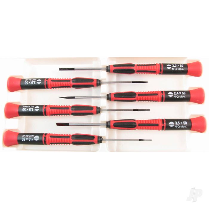 Modelcraft 6-piece Slotted Screw Driver Set (PSD1600)