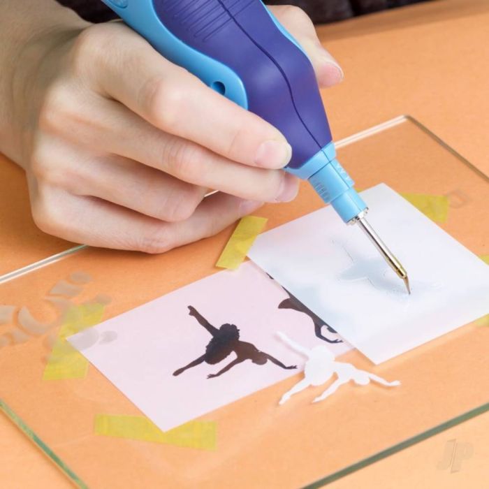 Modelcraft Styrosten-Hot Wire Cutter, Hot Knife & Stencil Burner