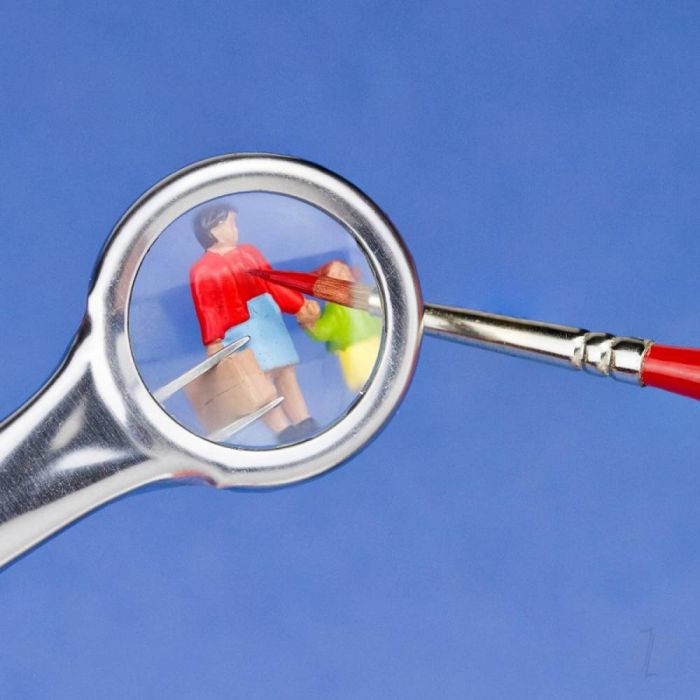 Modelcraft Magnifier Tweezers (PTW1125)