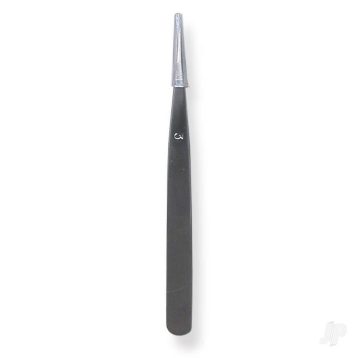 Modelcraft 3 Stainless Steel Tweezers (PTW2185/3)