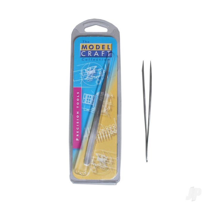 Modelcraft Very Fine Stainless Steel Tweezers (120mm) (PTW2185/SS)