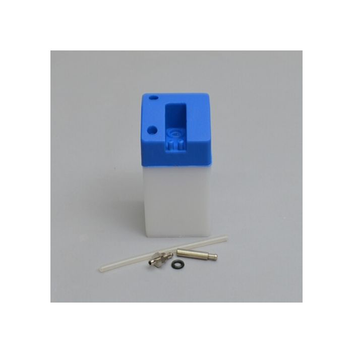 SLEC SL88 Maxi 4oz (114ml) Square Nitro Glow Fuel Tank (Blue) for RC Plane