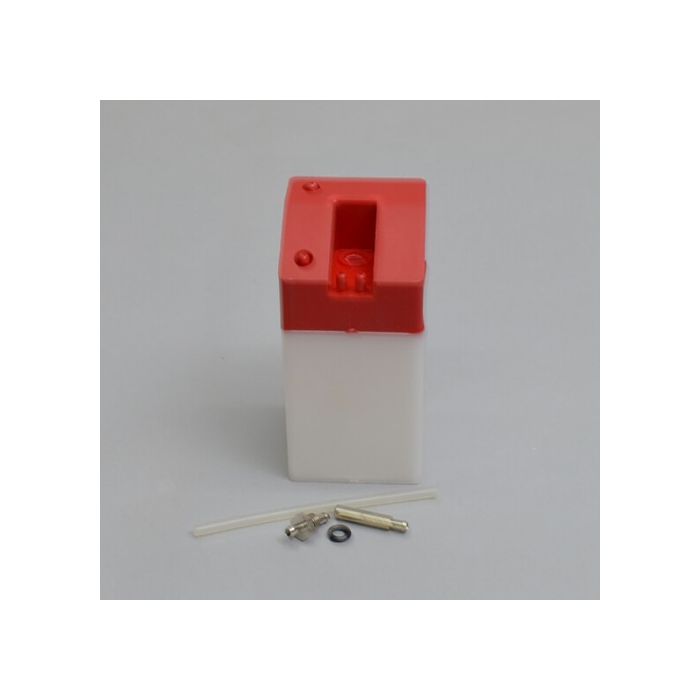 SLEC SL88A Maxi 6oz (170ml) Square Nitro Glow Fuel Tank (Red) for RC Plane