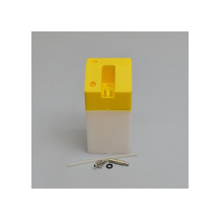 SLEC SL88B Maxi 9oz (256ml) Square Nitro Glow Fuel Tank (Yellow) for RC Plane