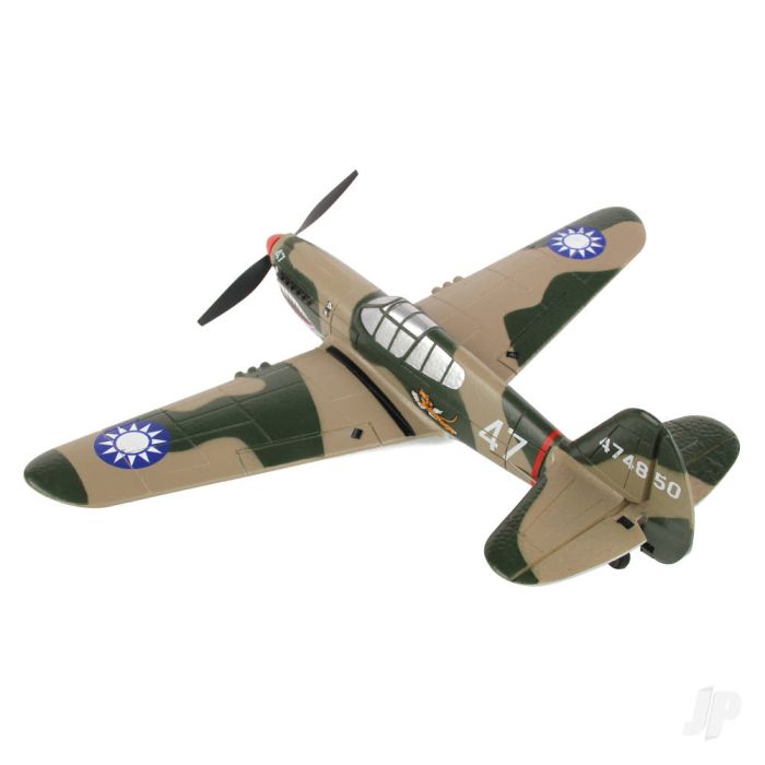 Sonik RC Curtis P-40 Warhawk 400mm RTF RC Model WWII Plane w/Gyro